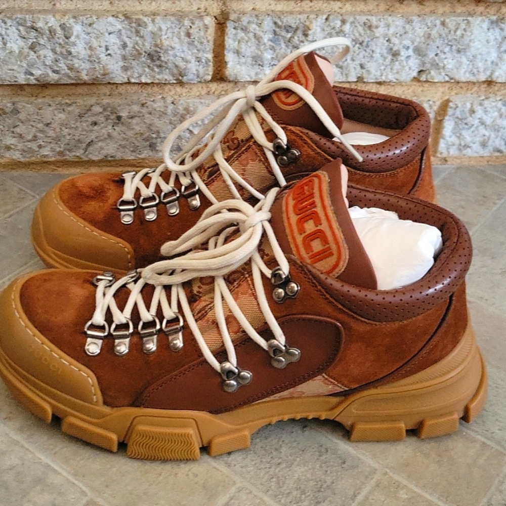 Gucci trekking boots, size 8.5